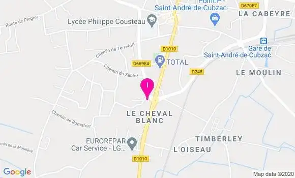 Localisation Karine Riaud Bouillet