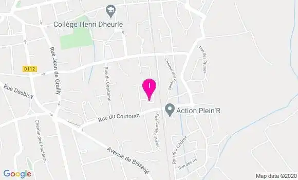 Localisation Marie Anne Meric