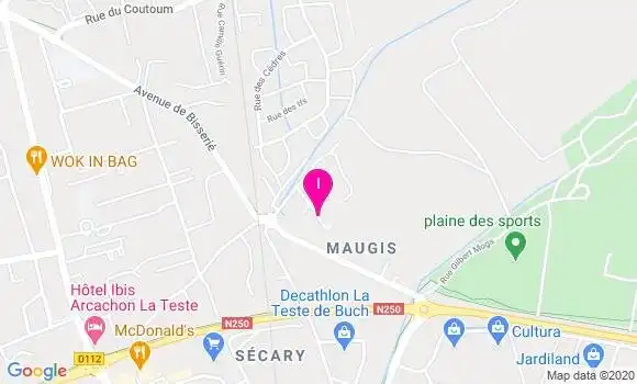 Localisation Murielle Bressolles