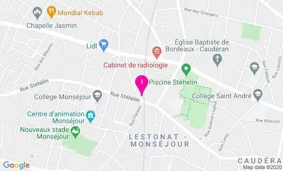 Localisation Carene Ferrand