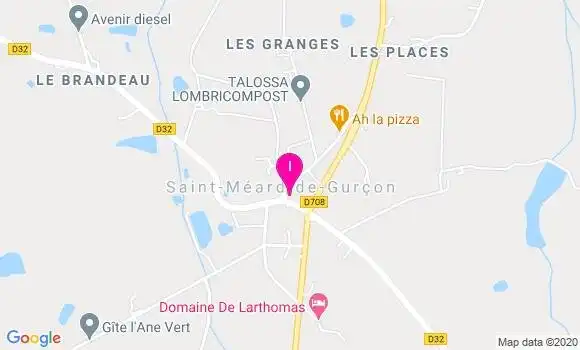 Localisation Helene Huard