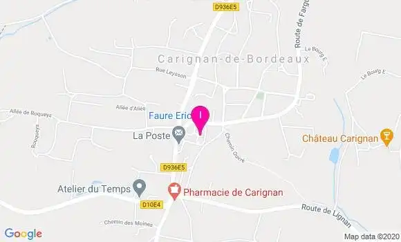 Localisation Sandra Meslin