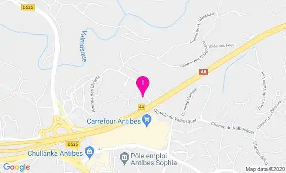 Localisation Anne Ferron