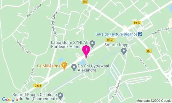 Localisation Marjorie Rougier