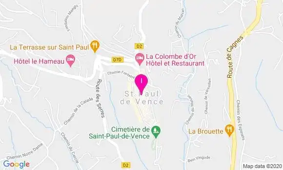 Localisation Lydie Gilbert