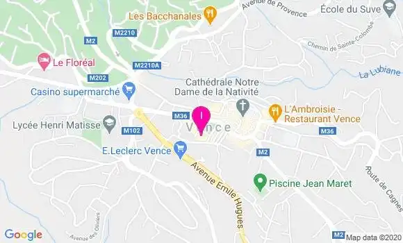 Localisation Christine Francisco
