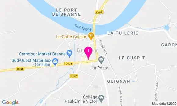 Localisation Sandra Laveau