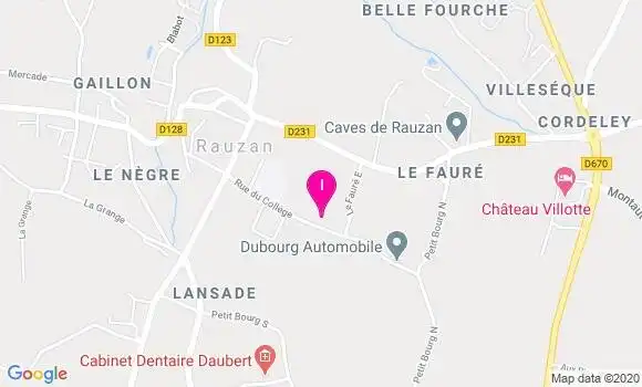 Localisation Patrice Lespy Labaylette