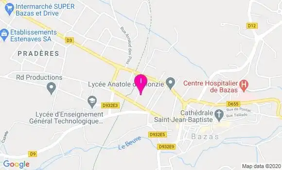 Localisation Mireille Pujos