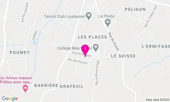 Localisation Cecile Coutant
