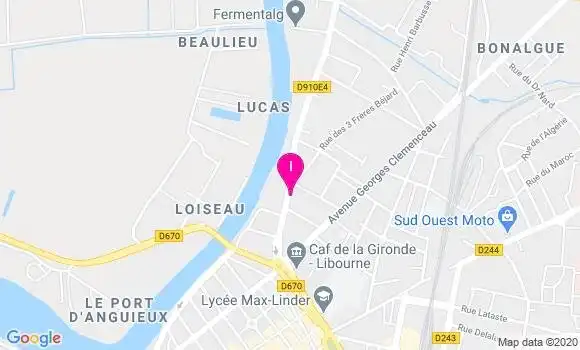 Localisation Annie Lascombes Nutini