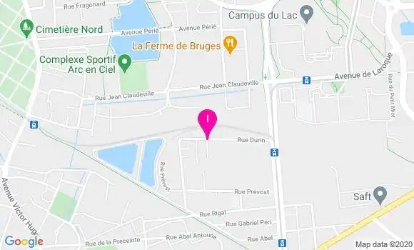 Localisation Brigitte Dubarry