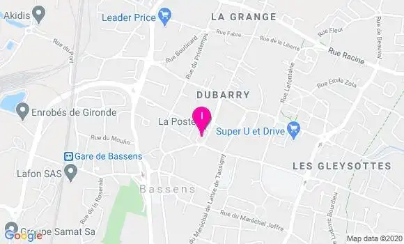Localisation Ginette Paz