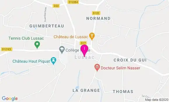 Localisation Genevieve Murisasco
