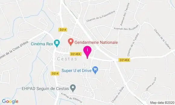 Localisation Carole Saubagnac