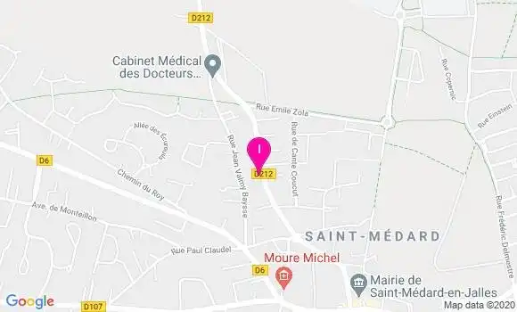 Localisation Delphine Baron