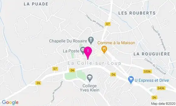 Localisation Yasmine Bellanger