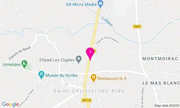 Localisation Nathalie Brousse