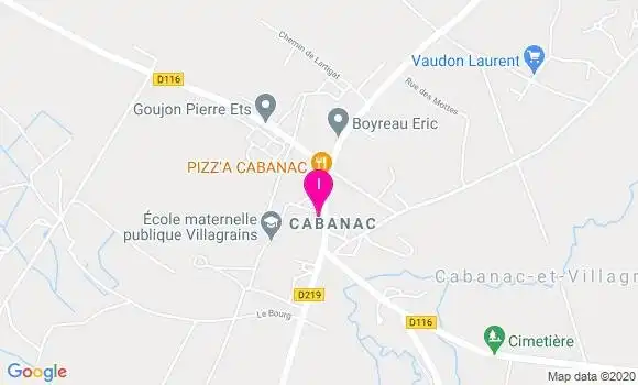 Localisation Coralie Bosger