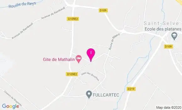 Localisation Laury Cortina