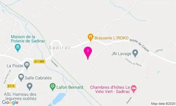 Localisation Cecile Salleneuve