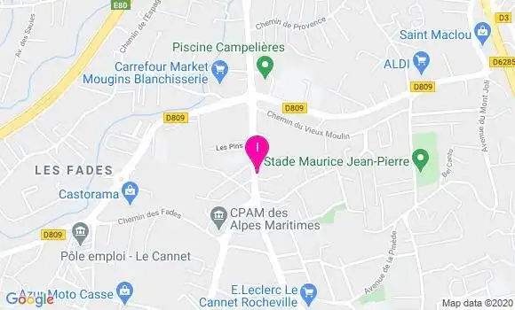 Localisation Sandrine Bigouret