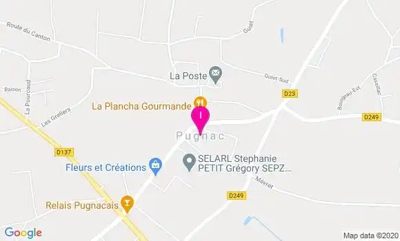 Localisation Anne Sophie Siri