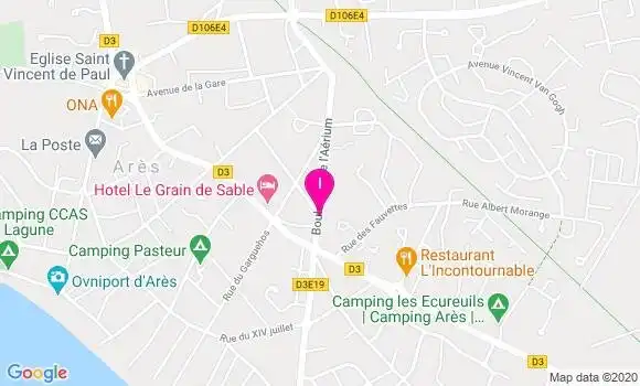 Localisation Marie France Landreau