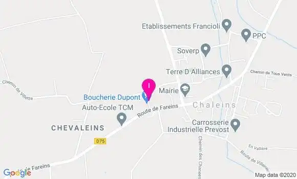 Localisation Maud Cervantes