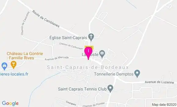 Localisation Maria Lisette Castanon