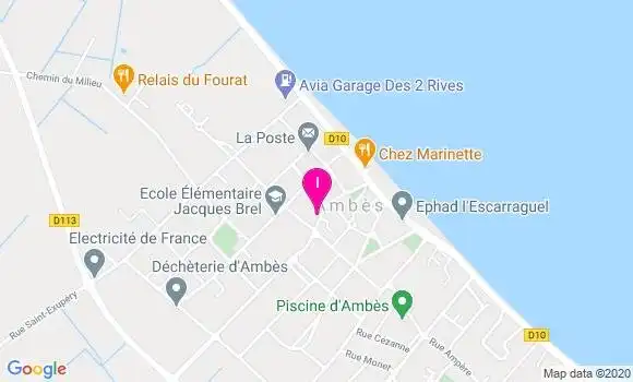 Localisation Veronique Clair