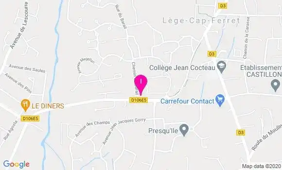 Localisation Julie Brethes