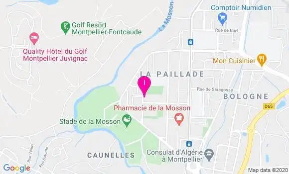 Localisation Christine Nogaret