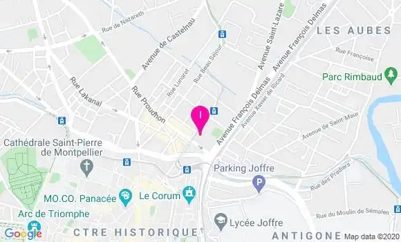 Localisation Aline Vollet