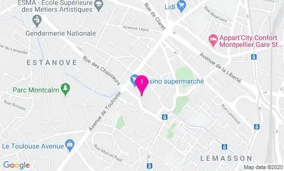 Localisation Ahlem Cachot