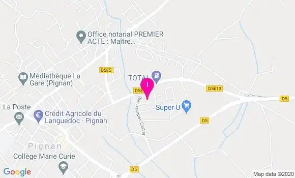 Localisation Catherine Galtier