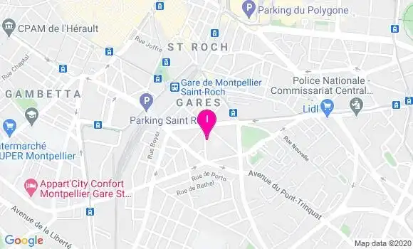 Localisation Catherine Gandubert
