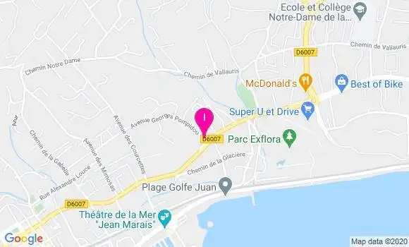 Localisation Nadine Gauci