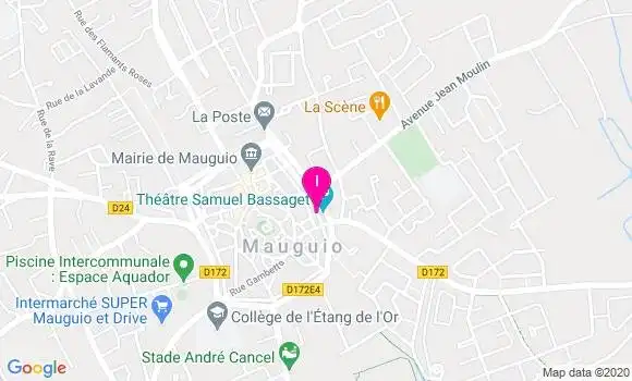 Localisation Ghislaine Sicre