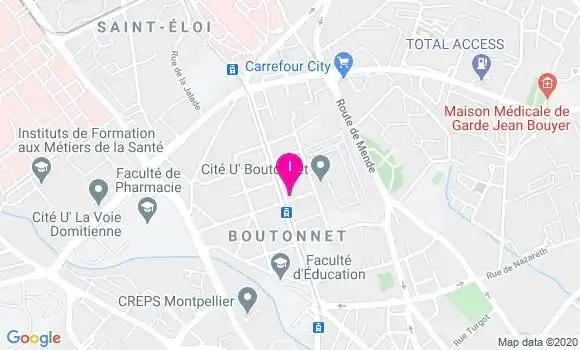 Localisation Marie Claire Theodose