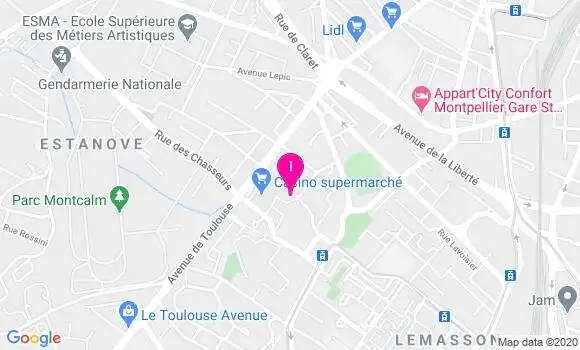 Localisation Bernard Equeter