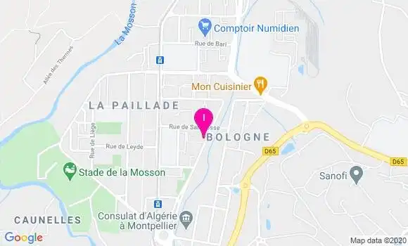 Localisation Delphine Communier