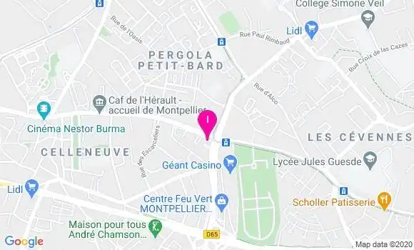 Localisation Nicolas Teste
