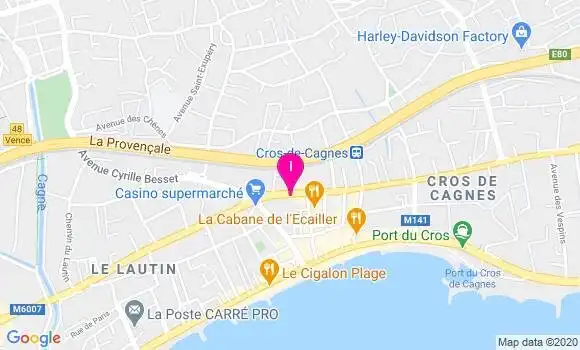 Localisation Audrey Duconge