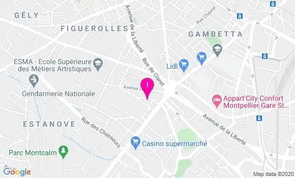 Localisation Christine Delabos