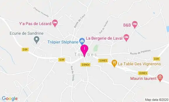 Localisation Magali Terraes