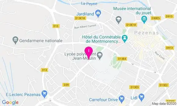 Localisation Stephanie Mico