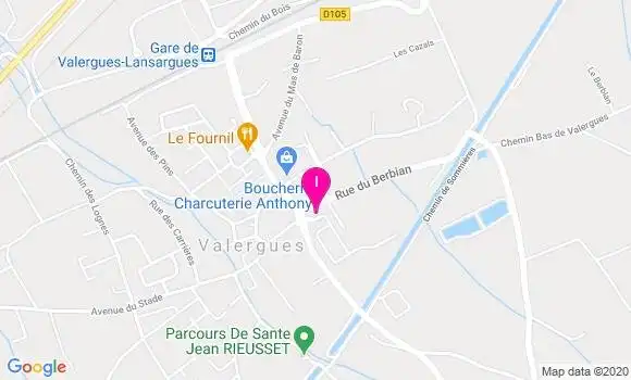 Localisation Anne Cordon