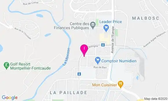Localisation Martine Allier