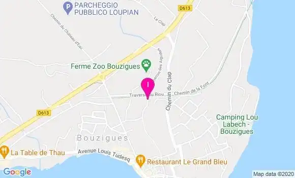 Localisation Sandrine Rioual